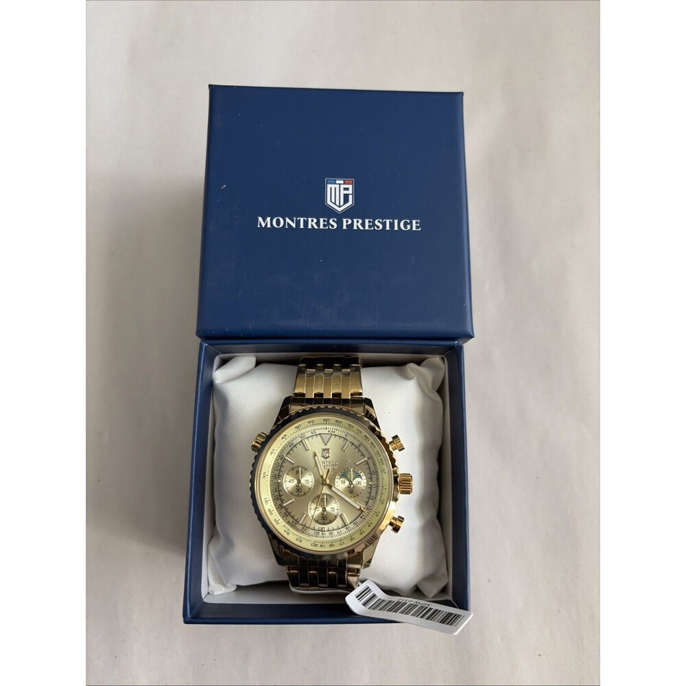 New MPW-0312 - Montres Prestige X Invicta Men's Watch - 43.5mm, Gold